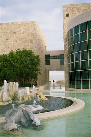 Getty Center de Los Angeles, Californie USA Photographie de stock - Rights-Managed, Code: 700-00089354