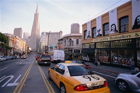 Columbus Avenue San Francisco, California USA Stock Photo - Rights-Managed, Code: 700-00089370