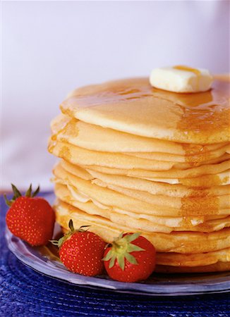 simsearch:6102-08062918,k - Stack of Pancakes Foto de stock - Con derechos protegidos, Código: 700-00089488