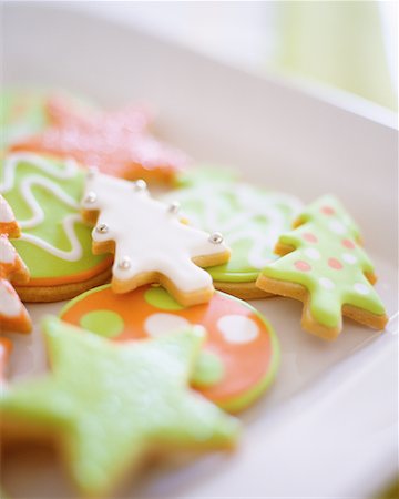 simsearch:700-00043784,k - Biscuits de Noël Photographie de stock - Rights-Managed, Code: 700-00089947