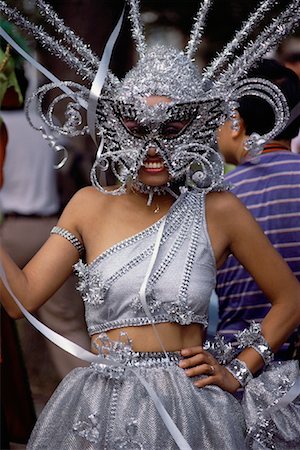 simsearch:700-00195917,k - Portrait of Woman in Cat Lady Costume at Chingay Procession Singapore Stock Photo - Rights-Managed, Code: 700-00080081