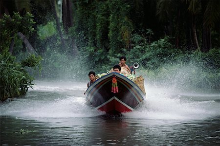 simsearch:700-00084670,k - Men in Boat with Vegetables on Klong, Bangkok, Thailand Stock Photo - Rights-Managed, Code: 700-00080090