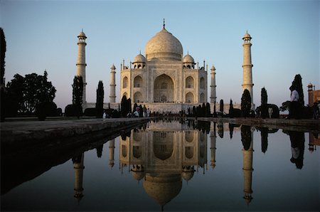 simsearch:700-00328491,k - Taj Mahal and Reflecting Pool Agra, India Stock Photo - Rights-Managed, Code: 700-00080204