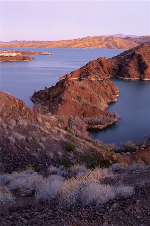 Lake Mead électrique de génération de projet, Southern Nevada, USA Photographie de stock - Rights-Managed, Code: 700-00081077
