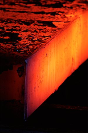 Slab of Molten Steel Stock Photo - Rights-Managed, Code: 700-00081545