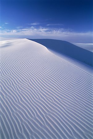 Sand Dunes White Sands National Monument New Mexico, USA Stock Photo - Rights-Managed, Code: 700-00082368