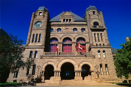 edificio della provincia - Provincial Legislative Building Queen's Park Toronto, Ontario, Canada Fotografie stock - Rights-Managed, Codice: 700-00083775