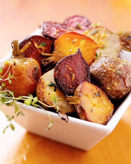 Roasted Beets Stock Photo - Premium Rights-Managed, Artist: Michael Alberstat, Image code: 700-00094048