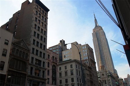 simsearch:700-00094797,k - Empire State Building New York, New York, USA Fotografie stock - Rights-Managed, Codice: 700-00094793