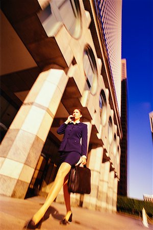 simsearch:700-00064433,k - Businesswoman Using Cell Phone Outdoors Stock Photo - Rights-Managed, Code: 700-00096868