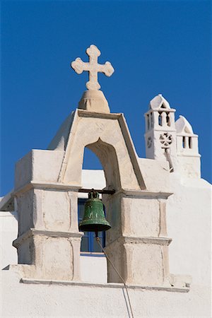 Church Bells Chora, Mykonos, Greece Stock Photo - Rights-Managed, Code: 700-00097852