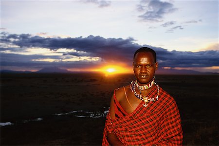 simsearch:873-06440560,k - Porträt des Masai-Mann Stockbilder - Lizenzpflichtiges, Bildnummer: 700-00098707