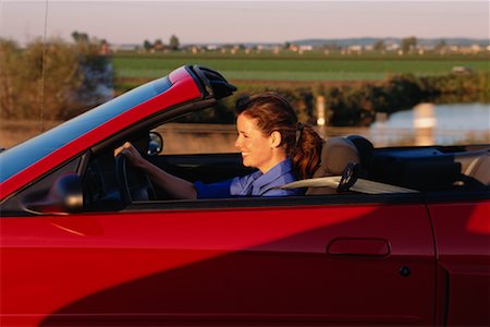 simsearch:700-00066767,k - Woman Driving Convertible Stock Photo - Rights-Managed, Code: 700-00098901