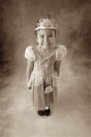 Girl in Princess Costume Stock Photo - Rights-Managed, Code: 700-00099097