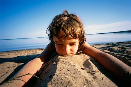 Child at the Beach Stock Photo - Rights-Managed, Code: 700-00099122