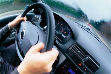 Steering Wheel Stock Photo - Rights-Managed, Code: 700-00099378