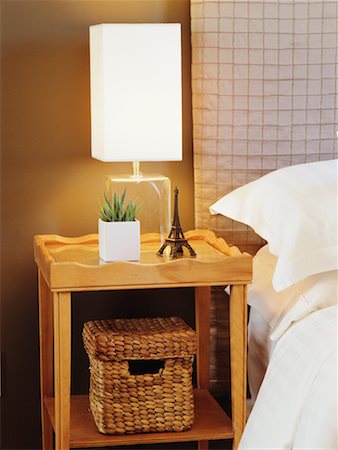 simsearch:700-03805245,k - Bedside Table Stock Photo - Rights-Managed, Code: 700-00099961