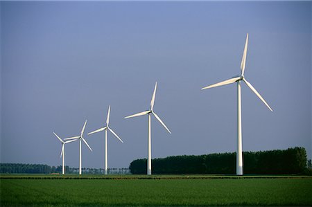 simsearch:600-00052882,k - Wind Turbines Foto de stock - Direito Controlado, Número: 700-00090567