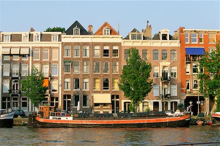 Amstel River Amsterdam, Holland Stock Photo - Rights-Managed, Code: 700-00090579