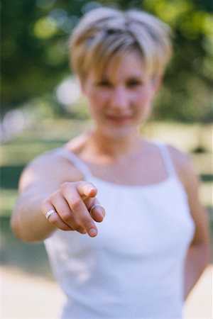 Woman Pointing Stock Photo - Rights-Managed, Code: 700-00091129