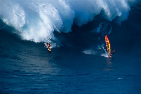 simsearch:614-06624670,k - Planches à voile Maui, Hawaii, USA Photographie de stock - Rights-Managed, Code: 700-00091184