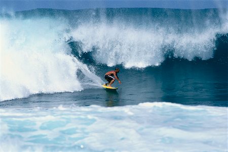 simsearch:400-04347146,k - Surfer Hawaii, USA Fotografie stock - Rights-Managed, Codice: 700-00091192