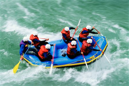 simsearch:614-01171527,k - White Water Rafting Fotografie stock - Rights-Managed, Codice: 700-00091686