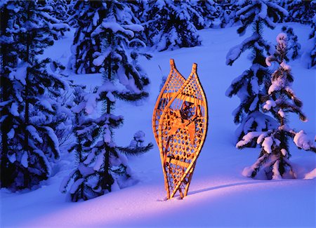 Snowshoes Stock Photo - Rights-Managed, Code: 700-00091853