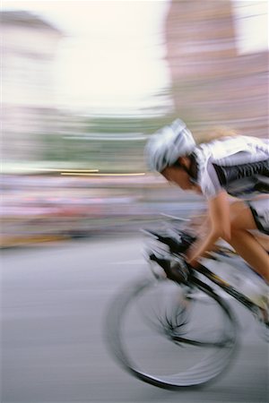 simsearch:700-00150117,k - Cyclist Racing Stock Photo - Rights-Managed, Code: 700-00092070