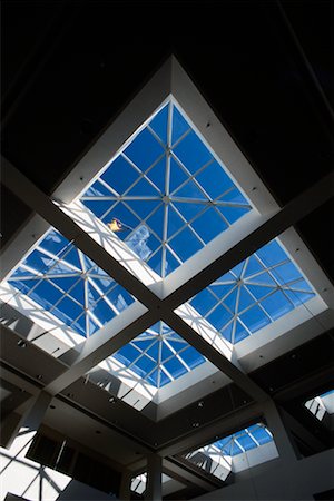 Skylights Being Washed Stock Photo - Rights-Managed, Code: 700-00092395