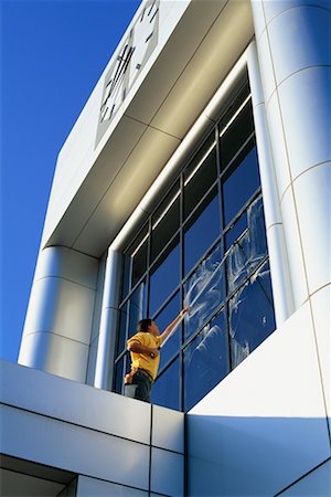 Windows Being Washed Stock Photo - Rights-Managed, Code: 700-00092397