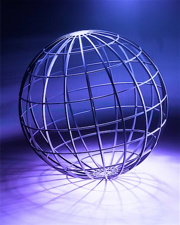 Wire Globe Stock Photo - Rights-Managed, Code: 700-00092679