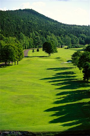 parco nazionale di fundy - Golf Course Fundy National Park New Brunswick, Canada Fotografie stock - Rights-Managed, Codice: 700-00092956