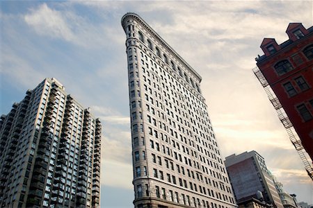 simsearch:700-00094797,k - Flatiron Building New York City, New York, USA Fotografie stock - Rights-Managed, Codice: 700-00093268