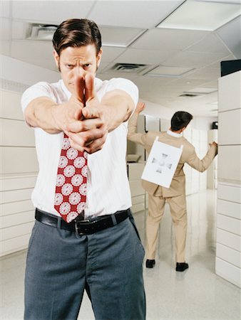 Businessman Pointing Stock Photo - Rights-Managed, Code: 700-00093313