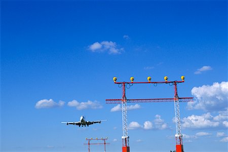 747 Jet Airplane Landing Stock Photo - Rights-Managed, Code: 700-00093950