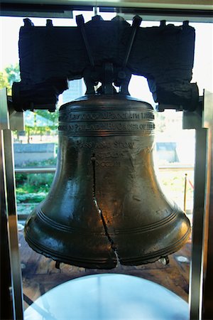 Liberty Bell Philadelphia, Pennsylvania, USA Foto de stock - Con derechos protegidos, Código: 700-00154305