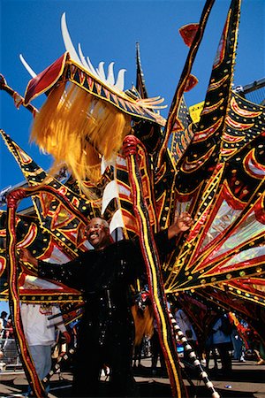 Protecteur du carnaval Costume Atlantis Photographie de stock - Rights-Managed, Code: 700-00154369