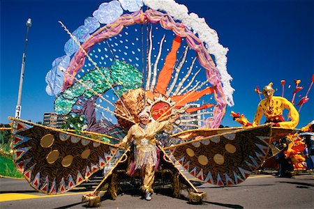 Mother Nature Costume Carnival Fotografie stock - Rights-Managed, Codice: 700-00154382