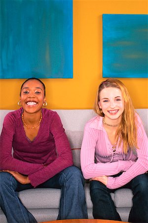 Girls Hanging Out Stock Photo - Rights-Managed, Code: 700-00154679