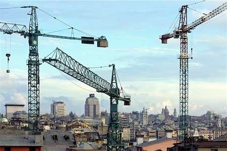Construction Genova, Italy Stock Photo - Rights-Managed, Code: 700-00155400