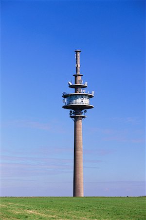 Radio Tower Groshau, Germany Fotografie stock - Rights-Managed, Codice: 700-00155458