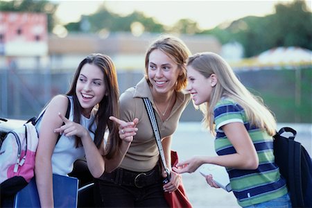 Teenagers Outdoors Stock Photo - Rights-Managed, Code: 700-00155780