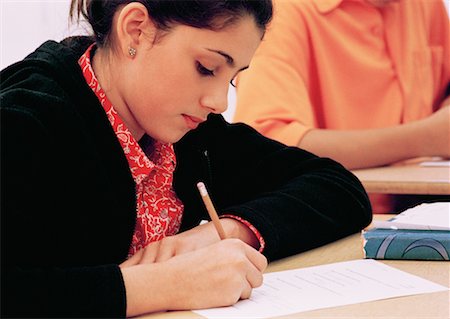 simsearch:700-00897226,k - Young Woman in Classroom Stock Photo - Rights-Managed, Code: 700-00155970