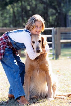 simsearch:700-00095769,k - Child with Dog Stock Photo - Rights-Managed, Code: 700-00156986