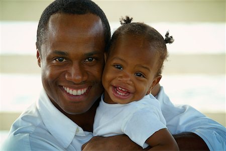 Portrait of Father and Daughter Stock Photo - Rights-Managed, Code: 700-00157572