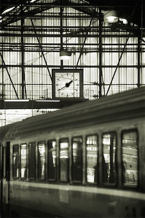 paris sepia - Train Station Paris, France Stock Photo - Rights-Managed, Code: 700-00157684