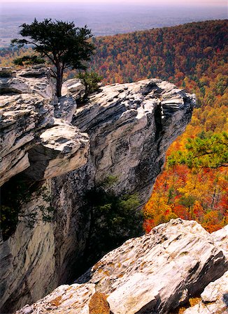 scenic north carolina - Hanging Rock, Piedmont, Hanging Rock State Park North Carolina, USA Stock Photo - Rights-Managed, Code: 700-00157922