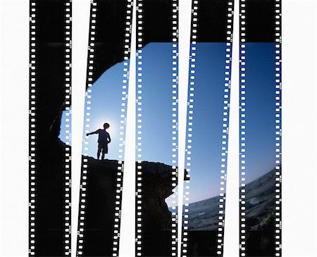 film reel picture borders - Hiking Through Film Strips Milk River Canyon Alberta, Canada Stock Photo - Rights-Managed, Code: 700-00157972