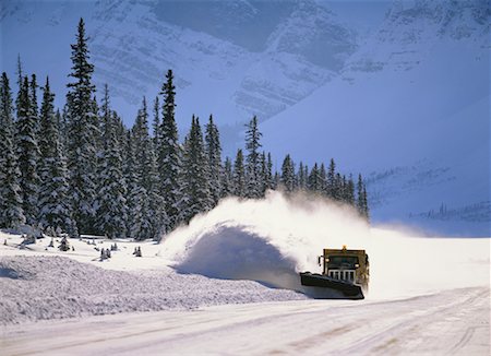 Snowplow Fotografie stock - Rights-Managed, Codice: 700-00158422